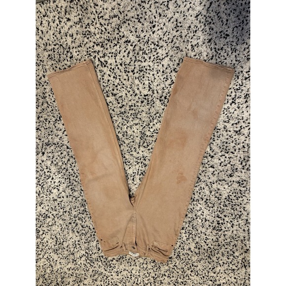 Women's Abercrombie Fitch The 90s Relaxed Jean High Rise Light Brown Size 30/10 - Picture 3 of 7